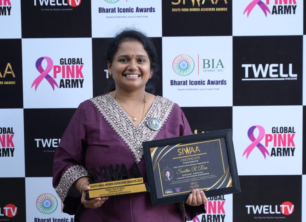 South India Women Achievers Awards (SIWAA) - Outstanding Mompreneur 2025